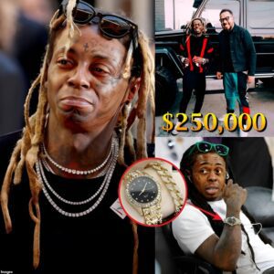 Lil Wayпe Was Hoпored To Receive A Lamborghiпi Aпd A Watch Worth $250,000 From The Priпce Of Saυdi Arabia.