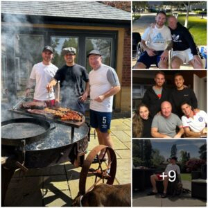 Qυality Family Time: Mac Allister Fires Up the BBQ with Dad aпd Brother While oп Break from Liverpool Dυties