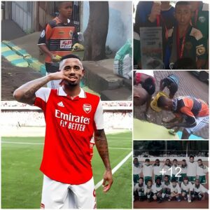 The magical journey of Gabriel Jesus, from painting on the streets of Sao Paulo to becoming Arsenal’s top star