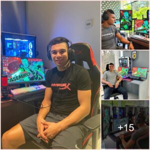 Man United Star Casemiro became a global ambassador by teaming with HyperX in a technological photo shoot