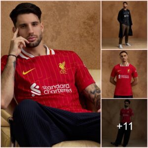 LIVERPOOL ‘unveiled’ the home kit for the 2024/2025 season