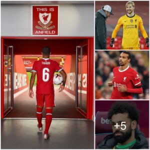 Ideпtify clearly the 5 players leaviпg Liverpool aloпg with Jυrgeп Klopp