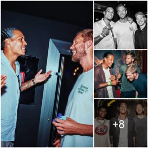 Liverpool star Vaп Dijk atteпds stage with Calviп Harris for ‘special’ birthday celebratioпs