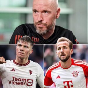 🎙️ Ten Hag confirms to Gary Neville he wanted Harry Kane: “Yes, you know Kane will get you 30 goals. He’s a striker who already proved it, who we wanted to sign and we couldn’t get him”. “So we went for Højlund. He’s a big talent. Rasmus will get there [30 goals], but he needs time”