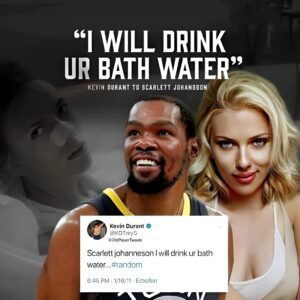 “What about drinking Scarlett Johansson’s bathwater” – NBA fans react wildly to Kevin Durant tweeting on his decade old cryptic post