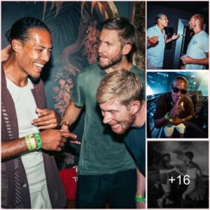 Liverpool star Van Dijk attends stage with Calvin Harris for ‘special’ birthday celebrations