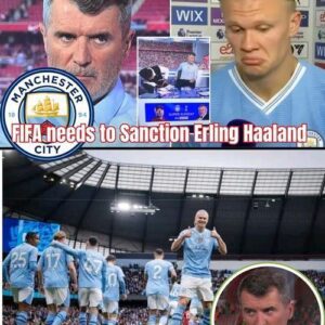 BREAKING NEWS:"We saw Haaland yesterday being brought off, not too happy... behaving like a spoilt brat," he said on Sky Sports- kids now don't know how to speak on Public TV, FIFA needs to teach Erling Haaland a lesson he will never forget in the nearest future-Keane shoehorned Haaland into the conversation, out of nowhere, to leave his fellow pundits lost for words 😳.