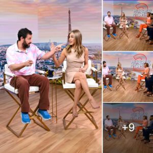 "Adam Sandler and Jennifer Aniston: Spreading Laughter and Charm on Good Morning America"