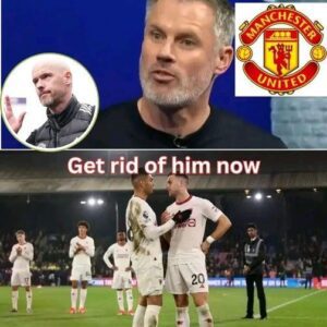 BREAKING NEWS: "He was the cause of Manchester United loose yesterday against 12 placed Crystal Palace, he couldn't even scored an open net and has less touches than the goal keeper, Erig Ten hag needs to get rid of him. Jamie Carragher names two Manchester United players giving Erik ten Hag headache.