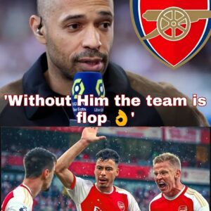 BREAKING NEWS: “4 dribbles completed, 11 duels won, 1 assist, 50 touches, i just love this guy”- Arsenal Legend Thierry Henry heaps so much praises on Arsenal’s €50M star during Bournemouth demolition yesterday- Not Saka, Not Tomiyasu and not Kai Havertz