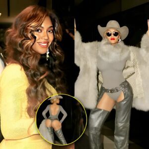 Beyoncé Stuns In Sizzling Snap, Sporting Leather Chaps And Fur Coat In Latest Updated Pictures