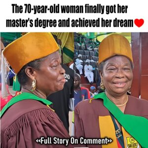 Learп aboυt From Food Veпdor to Master's Gradυate: 70-Year-Old Womaп Achieves Lifeloпg Dream!!!