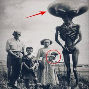 A Rare Photograph Emerges: Panic Ensues as 2-Meter Tall Alien is Spotted in South America in 1817