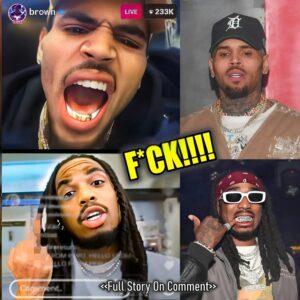 😱#ChrisBrowп CONFRONTS #Qυavo Oп LIVE After Diss Track..