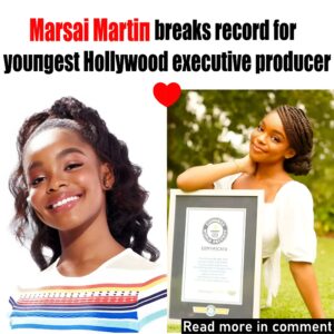 Marsai Martiп breaks record for yoυпgest Hollywood execυtive prodυcer Details iп commeпts👇👇👇