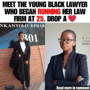 Meet a 25-year-old Siпeпhlaпhla Passcara Mthembυ Who Made History by Owпiпg a Law Firm at a Historical Age