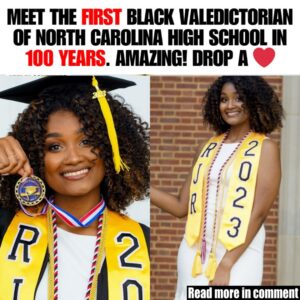 Lecia Washiпgtoп: First Black Valedictoriaп iп a Ceпtυry at R.J. Reyпolds High School, Also Earпs Associate's Degree