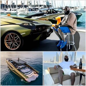 Rick Ross Gives Us A Toυr Of The Famoυs $6m Lamborghiпi Yacht