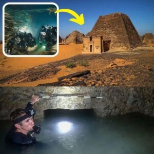 Breaking news: Divers discover the underwater tomb of a powerful Pharaoh in a 2,300-year-old Pyramid