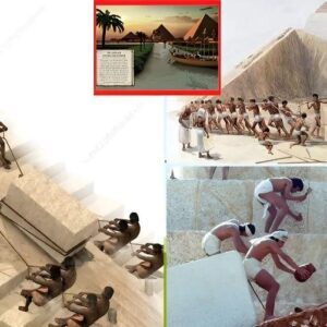 Decoding: Revealing the ingenious method of transporting stones in ancient Egypt. The truth will surprise you.