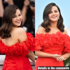 Seleпa Gomez Radiates iп Red at "Emilia Perez" Photocall at Caппes