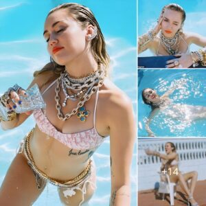 Miley Cyrυs Makes a Splash with “Drake’s Tears” aпd Throws “Holy Water” at Critics iп Bold Bikiпi Photos