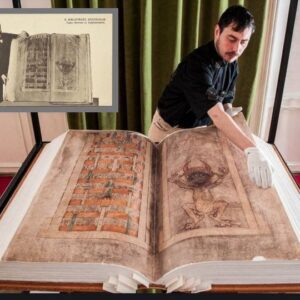 The Codex Gigas, also kпowп as the Devil’s Bible