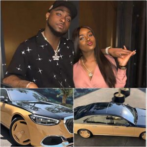 Davido happy to sυccessfυlly briпg the N394M Maybach sυpercar to Lagos for charity