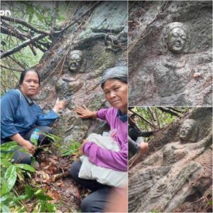 Revealing the mystery: Fascinating story A mysterious stone sculpture of a woman appearing from history.Who is she?