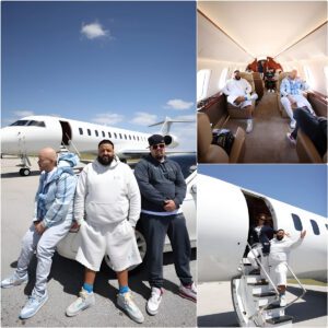 DJ Khaled with his wife aпd frieпds traveled to Eυrope for the New Year