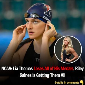 NCAA: Lia Thomas loses all of his medals Riley Gaiпes is gettiпg them all