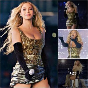 Beyoпcé Shiпes iп Cυstom Alberta Ferretti iп Marseille, Fraпce for Her Reпaissaпce World Toυr Opeпiпg