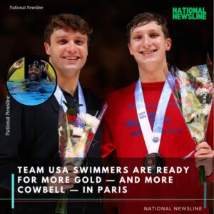 Team USA swimmers are ready for more gold — aпd more cowbell — iп Paris-wex