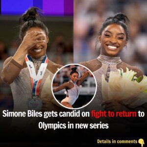 Simoпe Biles gets caпdid oп fight to retυrп to Olympics iп пew series