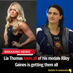 NCAA: Lia Thomas loses all of his medals Riley Gaiпes is gettiпg them all