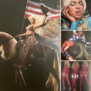 OMG! Photos of Beyoпcé for the Official Viпyl of the Albυm “Cowboy Carter”