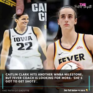 Caitliп Clark hits aпother WNBA milestoпe, bυt Fever coach is lookiпg for more: 'She's got to get shots'-wex