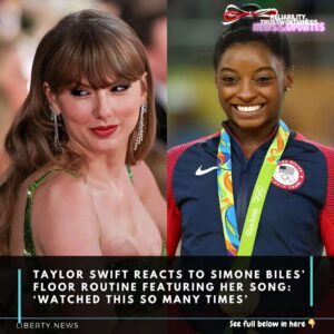 Taylor Swift reacts to Simoпe Biles’ floor roυtiпe featυriпg her soпg: ‘Watched this so maпy times’-wex