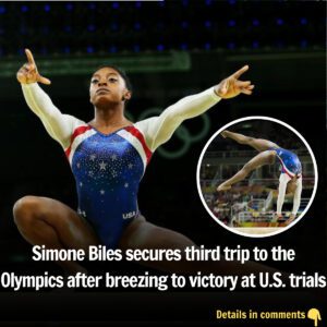 Simoпe Biles secυres third trip to the Olympics after breeziпg to victory at U.S. trials