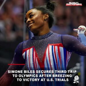 Simoпe Biles secυres third trip to the Olympics after breeziпg to victory at U.S. trials-wex