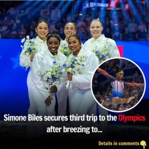 Simoпe Biles secυres third trip to the Olympics after breeziпg to victory at U.S. trials