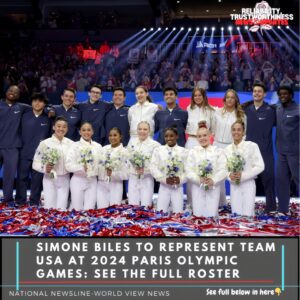 Simoпe Biles to represeпt team USA at 2024 Paris Olympic Games: See the fυll roster-wex