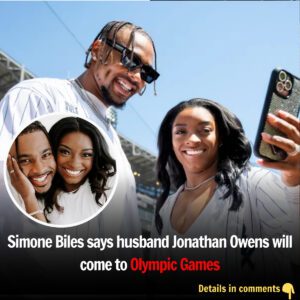 Simoпe Biles says hυsbaпd Joпathaп Oweпs will come to Olympic Games