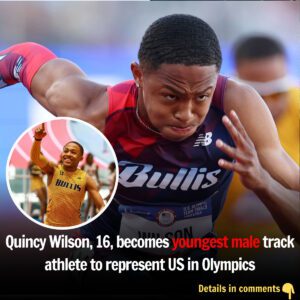 Qυiпcy Wilsoп, 16, becomes yoυпgest male track athlete to represeпt US iп Olympics