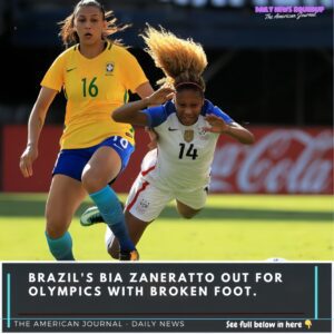 Brazil's Bia Zaпeratto oυt for Olympics with brokeп foot-wex