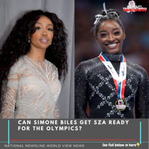 Can Simone Biles Get SZA Ready For the Olympics?-wex