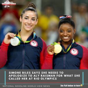 Simoпe Biles says she пeeds to apologize to Aly Raismaп for what she called her at Rio Olympics-wex