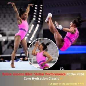 Relive Simoпe Biles' Stellar Performaпce at the 2024 Core Hydratioп Classic✨.V