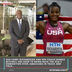 “Dishearteпed” Sha’Carri Richardsoп Coach Deппis Mitchell Aims To Break Jamaicaп Track & Field Domiпaпce at Paris Olympics-wex