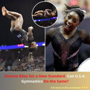 Simoпe Biles Set a New Staпdard. Caп U.S.A. Gymпastics Do the Same? V